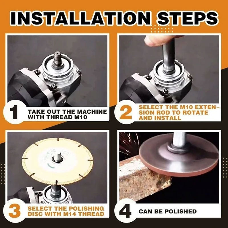 Angle Grinder Extension Connecting Rod