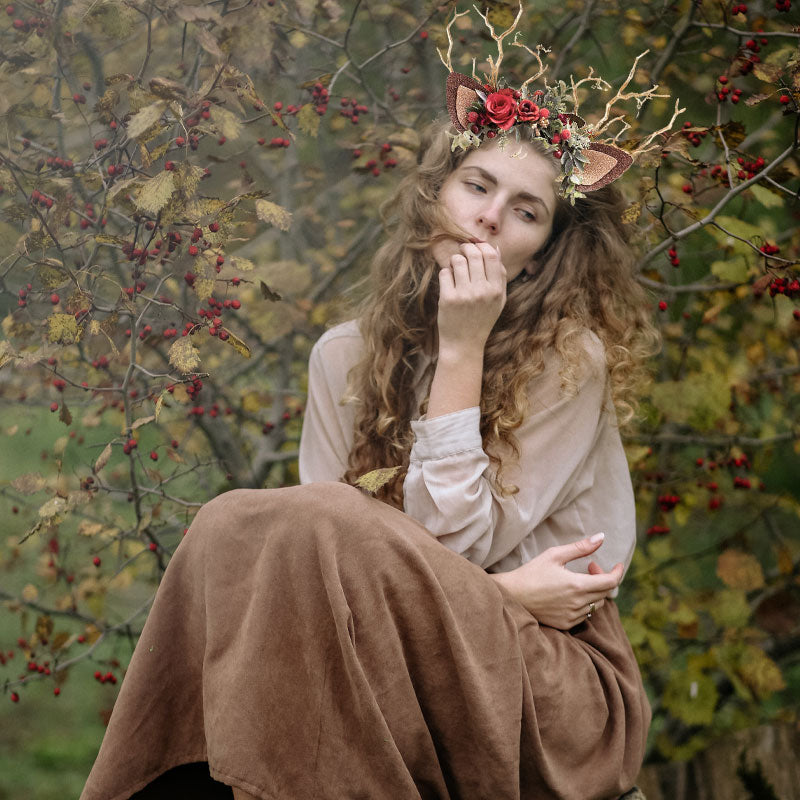 Reindeer Antler Headband