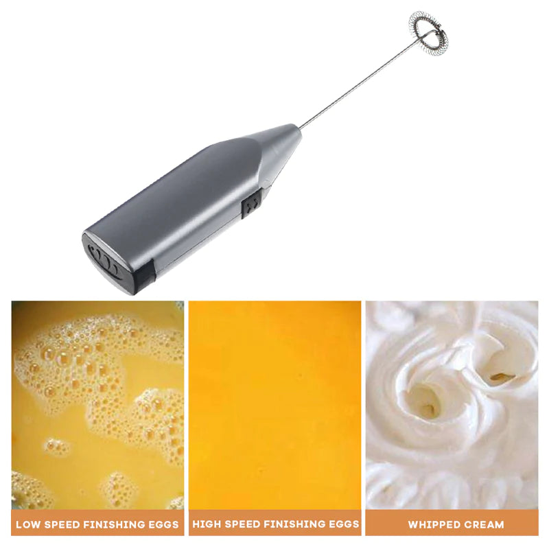 🥚Handheld Electric Egg Beater Milk Frother