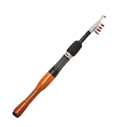 Straight Handle Portable Lure Rod