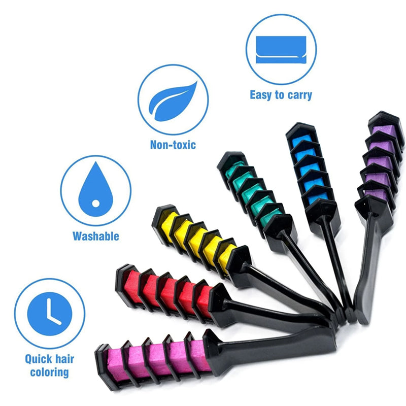 Disposable 10-color Hair Dye Stick