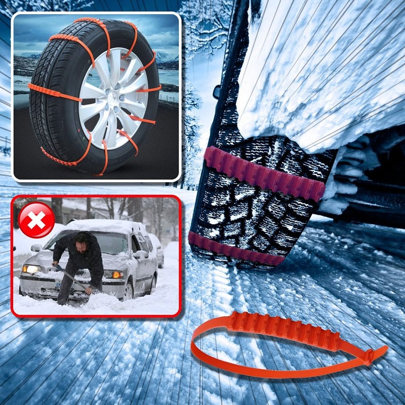 Reusable Anti Snow Chains Of Car