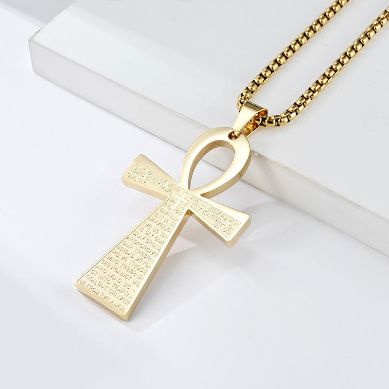 Ancient Egyptian Ankh Cross Necklace