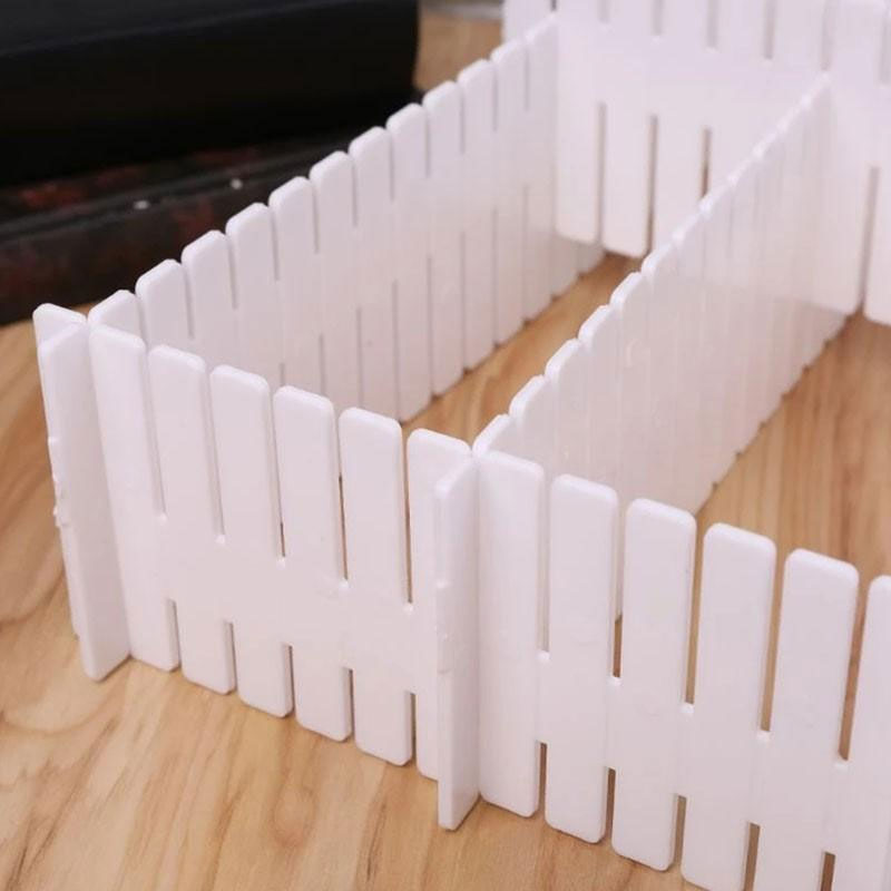 4 Pcs Grid Drawer Divider