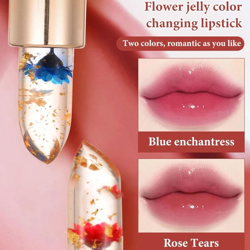 Flower Jelly Color Changing Lipstick