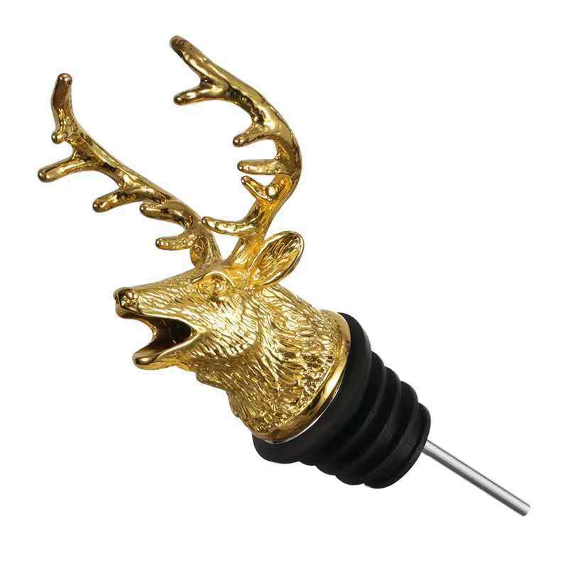 Aluminum Alloy Deer Head Wine Mouth