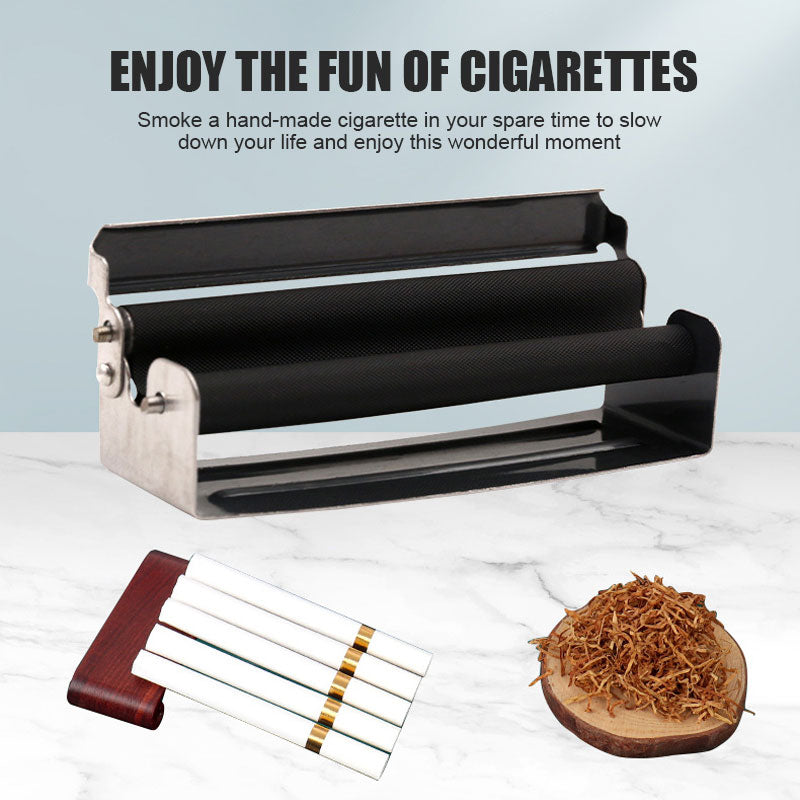 Stainless Steel Metal Manual Cigarette Roller