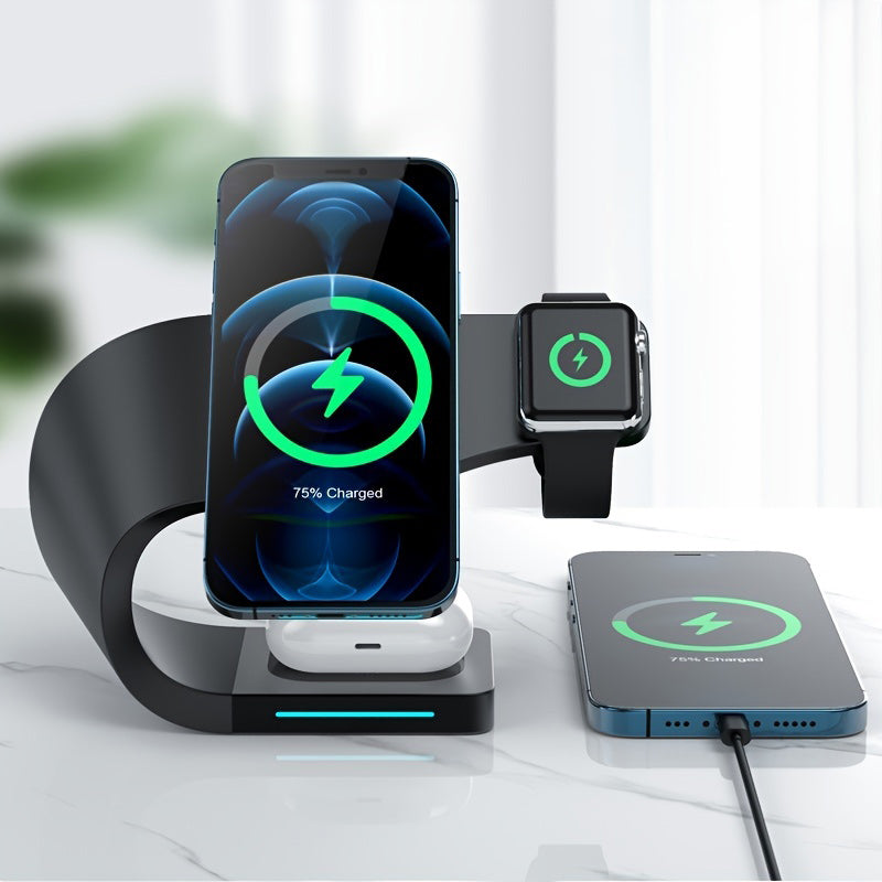 3-in-1 wireless fast charging bracket