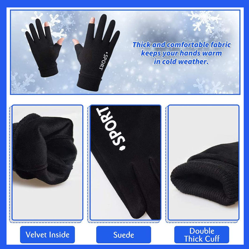 Waterproof Fingerless Gloves