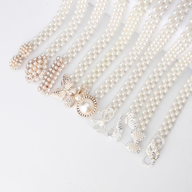 Women's Pearl Waist Chain