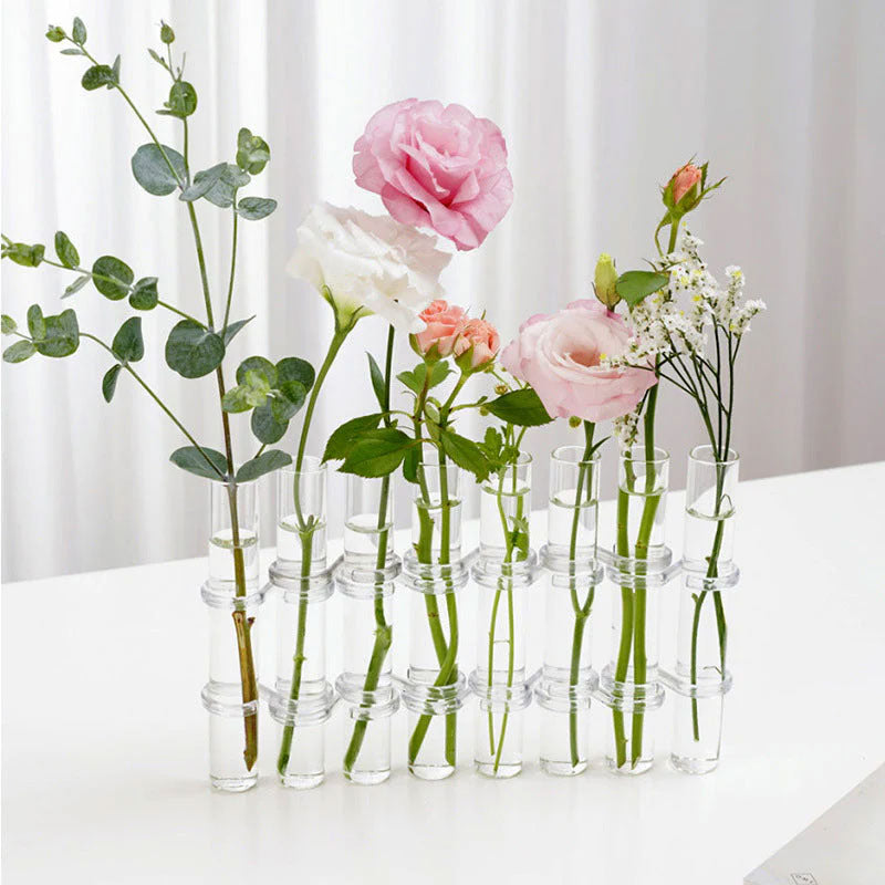 Ins Test Tube Transparent Glass Vase