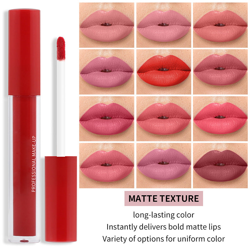 Non-stick Cup Nude Matte Thin Tube Lip Glaze