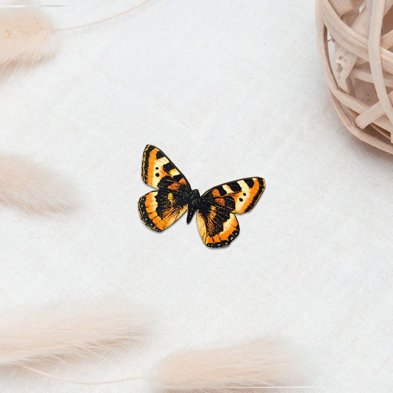 🦋Wooden Butterfly Brooch