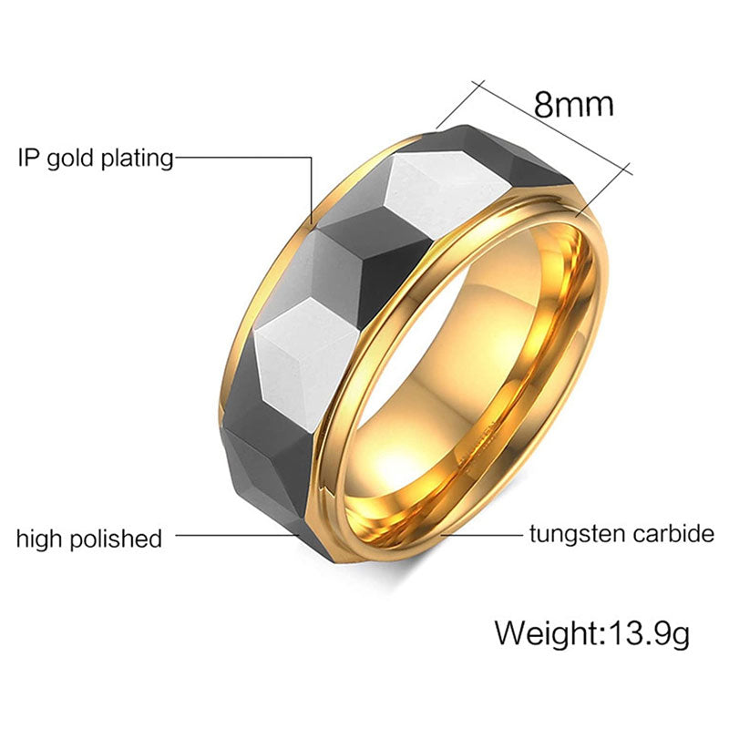 Folbom - Faceted Cut Ring