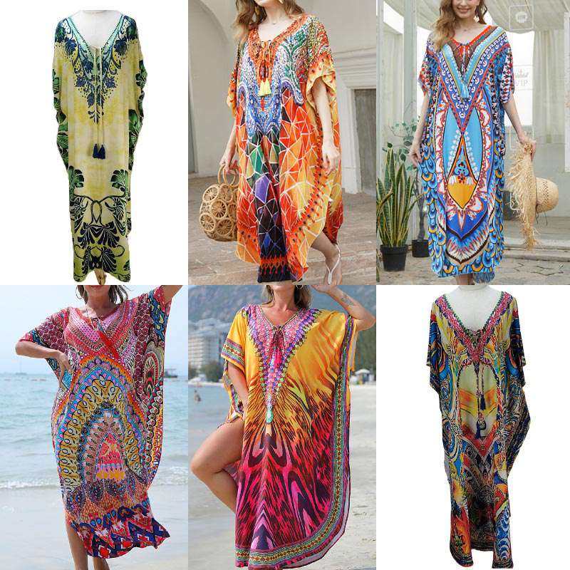 Ethnic Beach Blouse