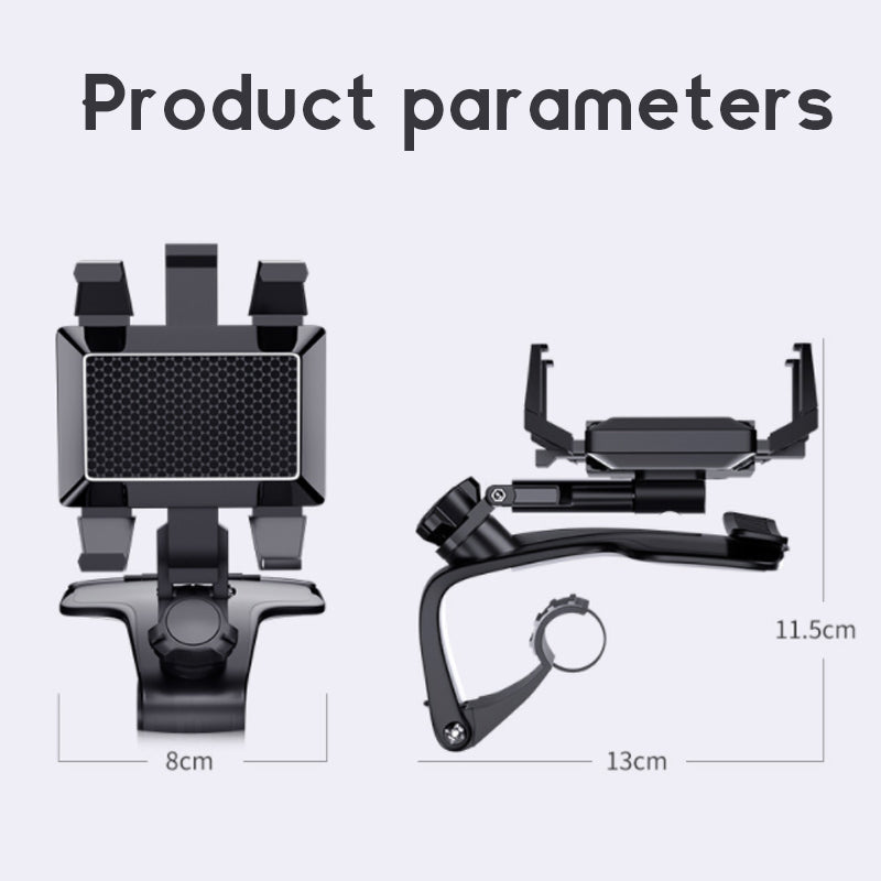 Hidden Number Plate Car Navigation Bracket