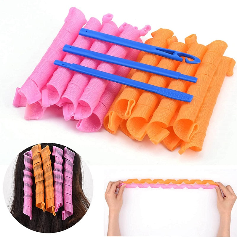 DIY No Heat Hair Curlers