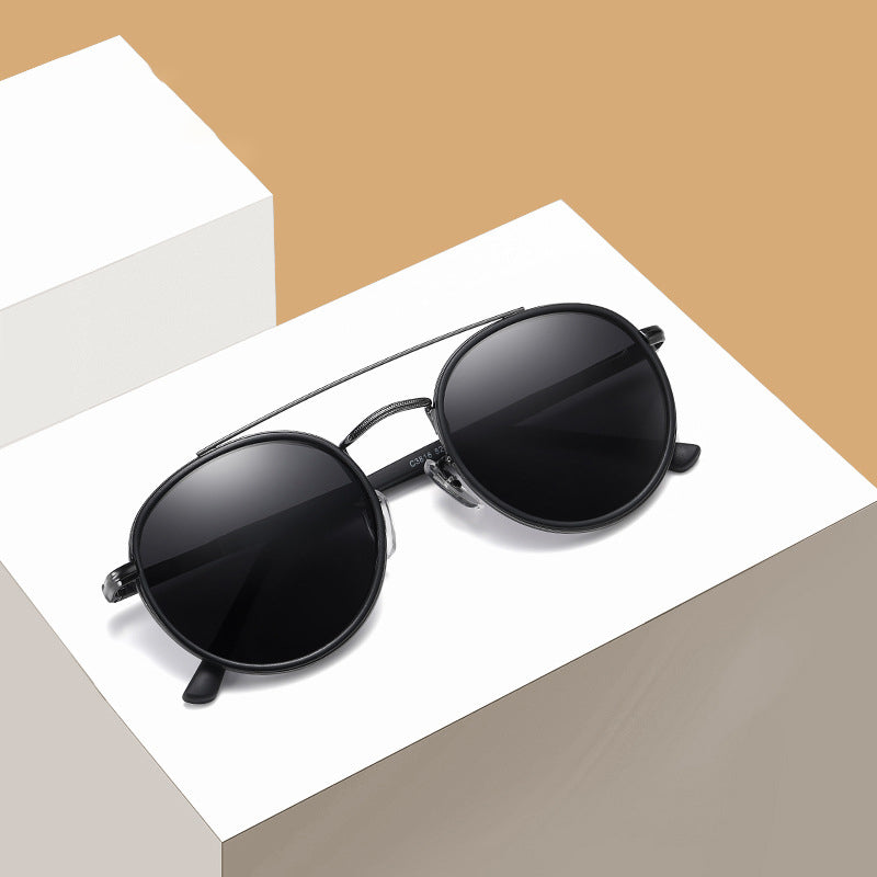 Folbom - Fashion Metal Round Sunglasses