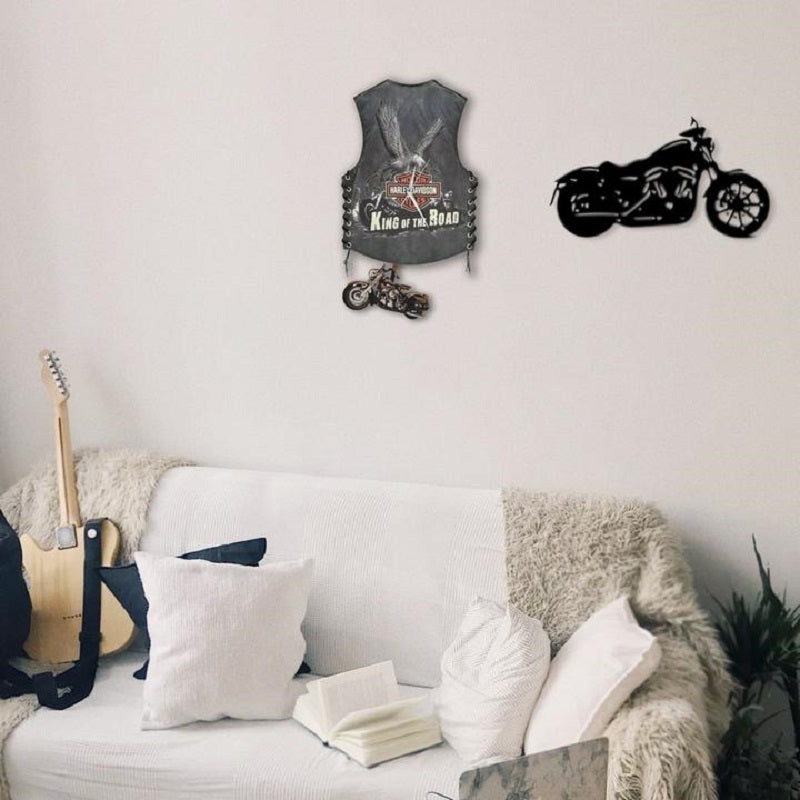 ⏰Motorcycle Pendulum Clock