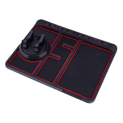 Car Mobile Phone Anti-slip Mat 360 Rotating Navigator Bracket