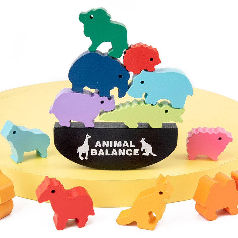 Zoo Balance Beam Building Blocks