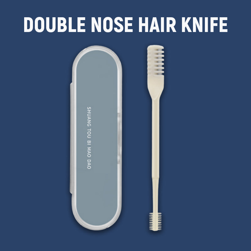 Double Sided Nose Hair Knife