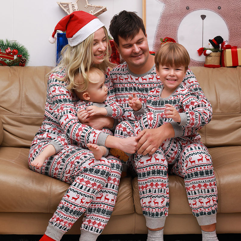 Print Family Matching Christmas Pajamas