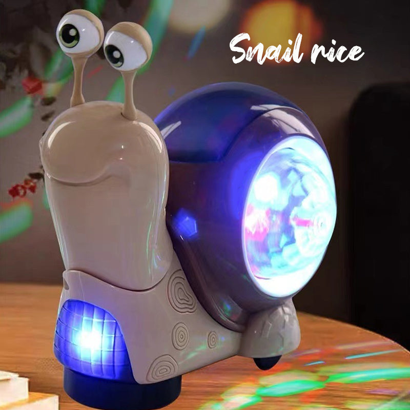 Music Light Educational Snail Toy