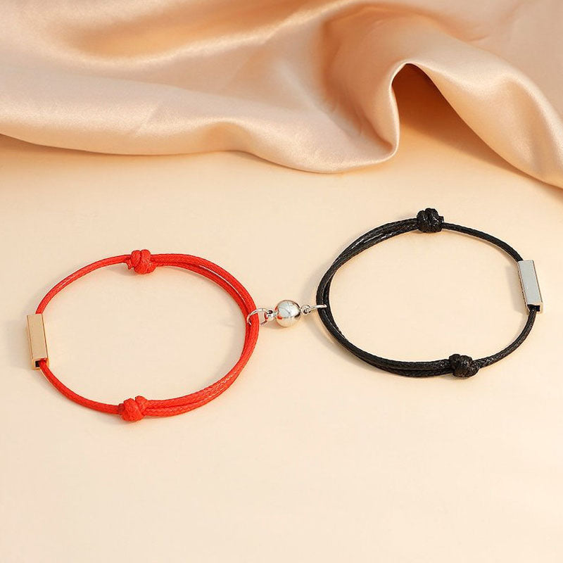 Buy One Get One Free! New Stainless Steel Magnetic Lovers Bracelet