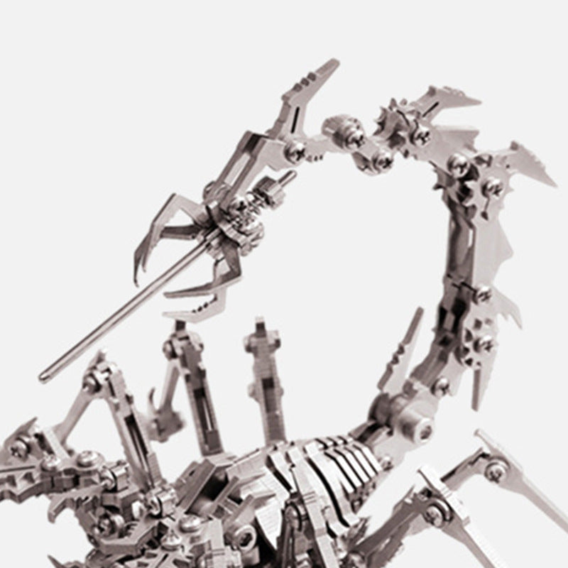 3D Metal Scorpion Puzzle Model