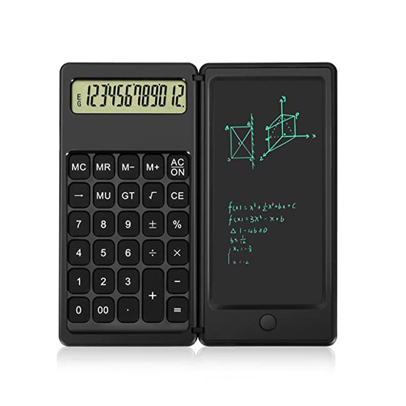 Foldable Digital Drawing Pad Calculator with Stylus