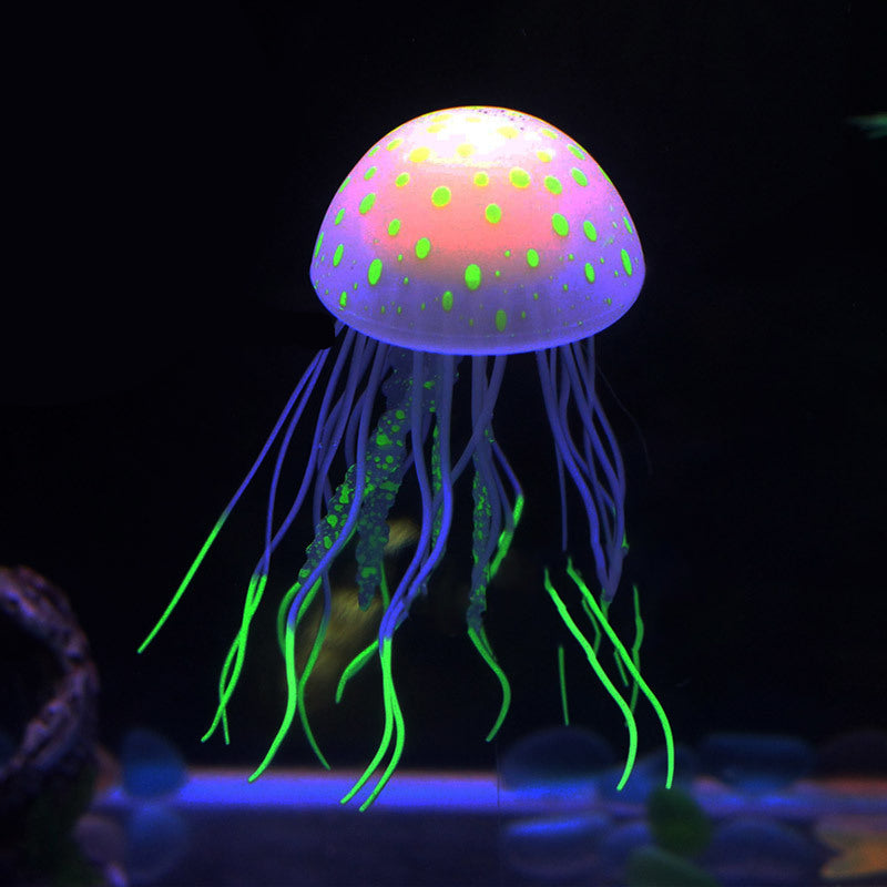 Glowing Fish Jellyfish Tank Aquarium Decoration