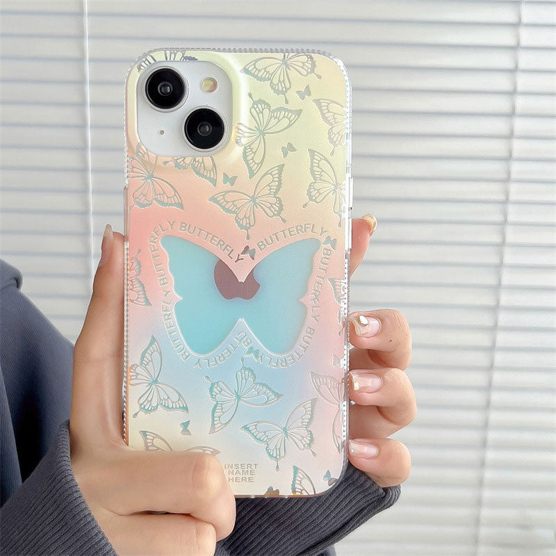 Gradient Butterfly Phone Case