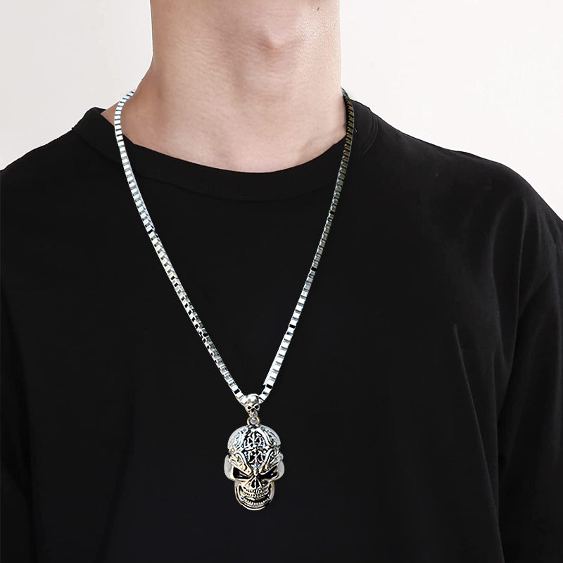 Folbom- Skull Pendant Necklace