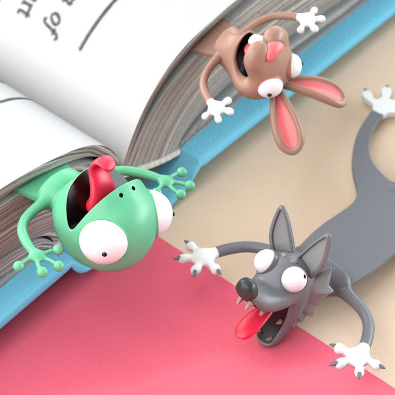 3D Wacky Bookmarks Make Reading More Fun