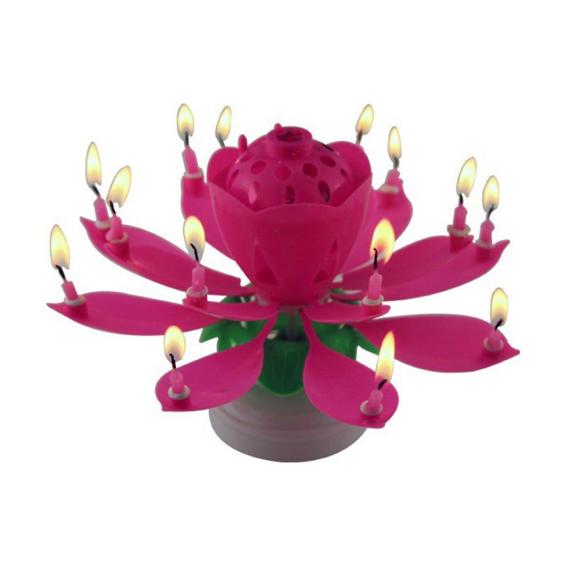 Cake Spin Candle