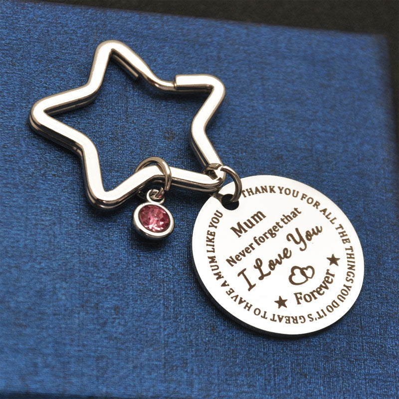 Mother's Day Gift Star Keychain