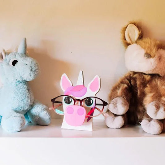 Cute Unicorn Glasses Stand, Gift For Mother