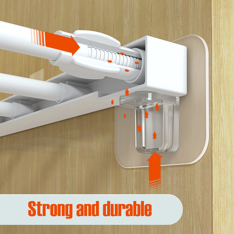 Punch-free Clapboard Support