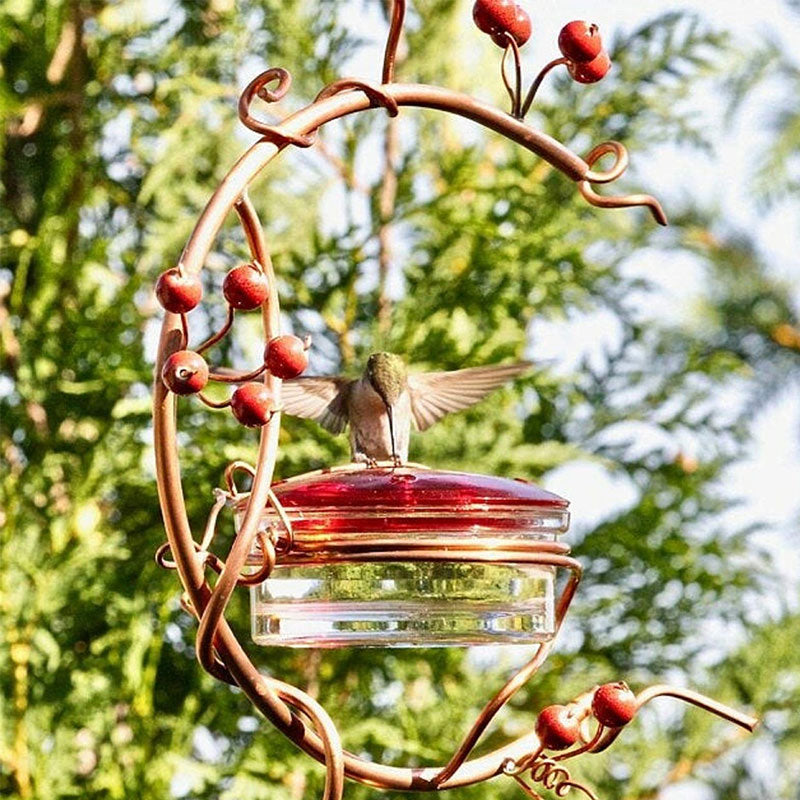 Red Berries Hummingbird Feeder