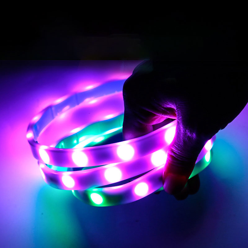 Colorful Streamer Car Threshold Lights（2 Pcs）