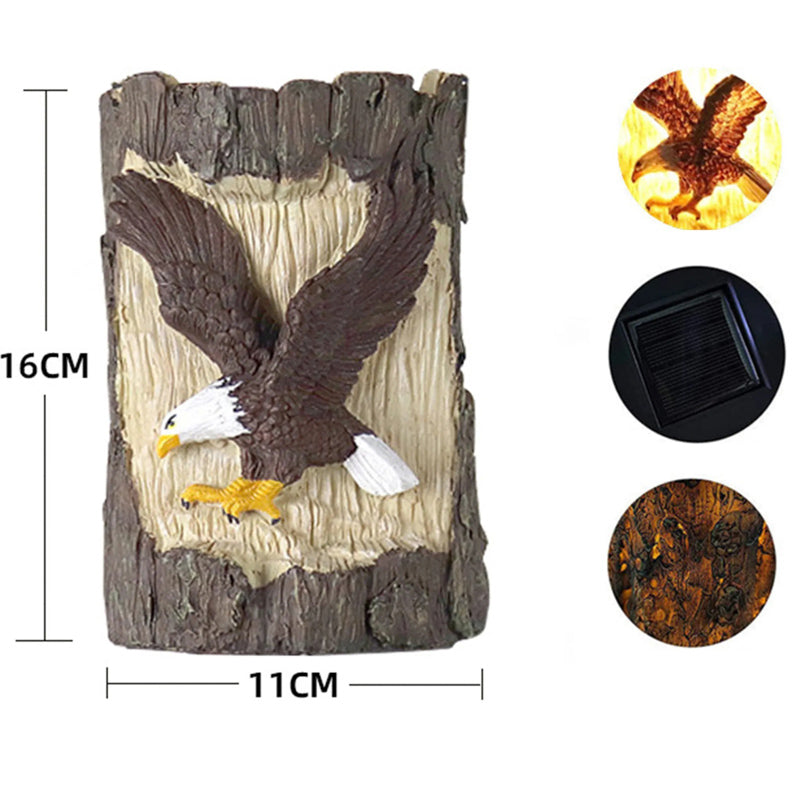 Eagle Figurine Gift Solar Lamp