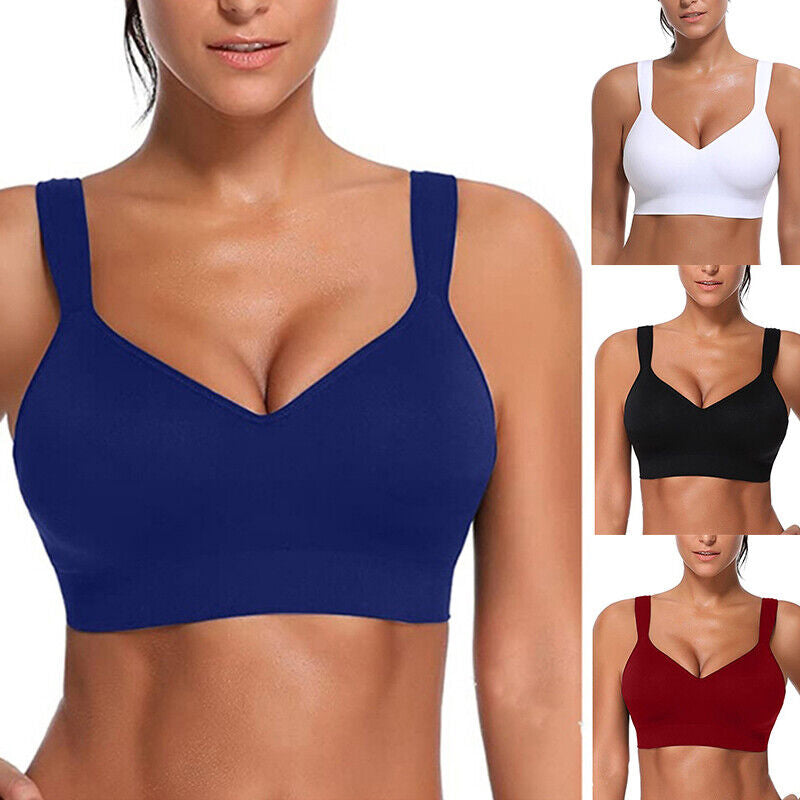 Women's Plus Size Sports Vest Bra Underwear