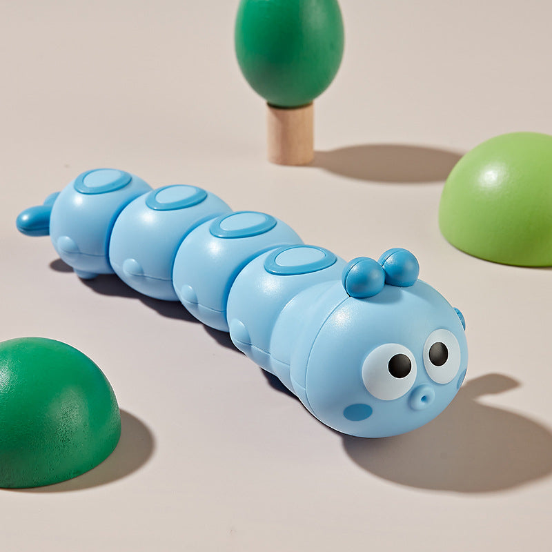 Winding Up Rocking Caterpillar Toy