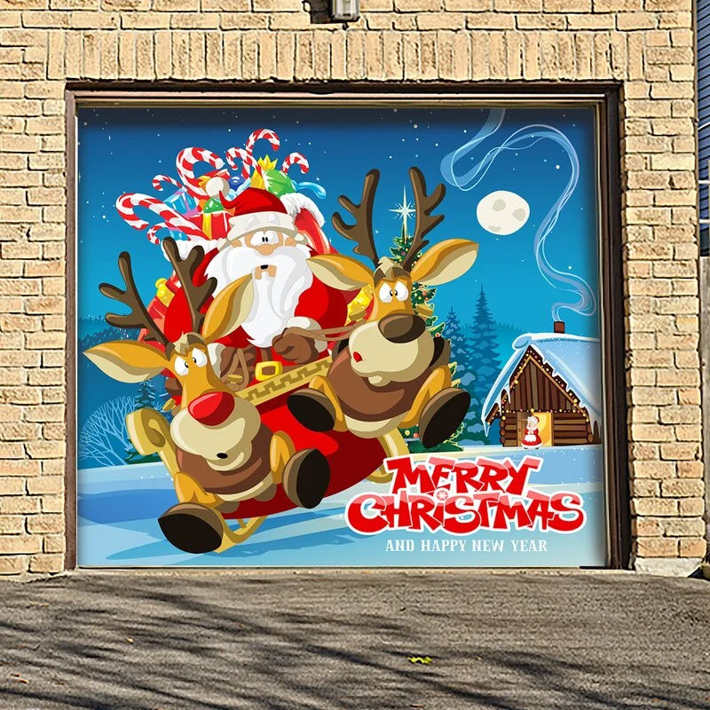 🎁Christmas car door decoration