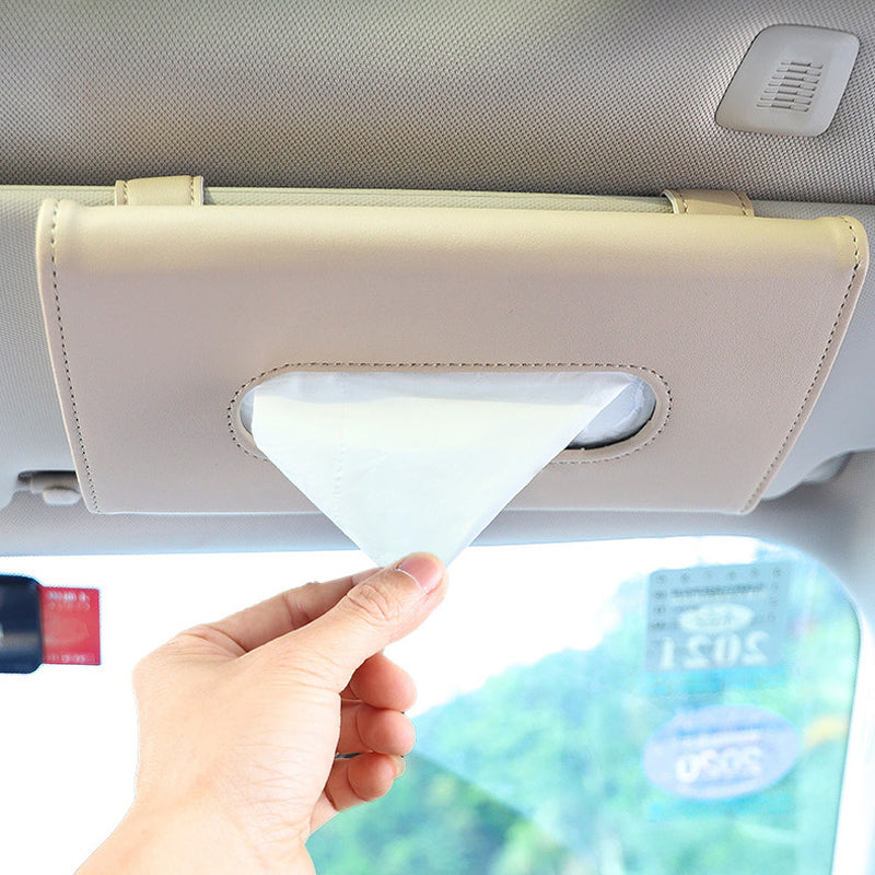 Car Sun Visor Tissue Box