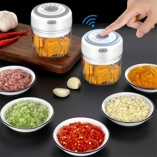 Wireless Electic Mini Garlic Meat Chopper