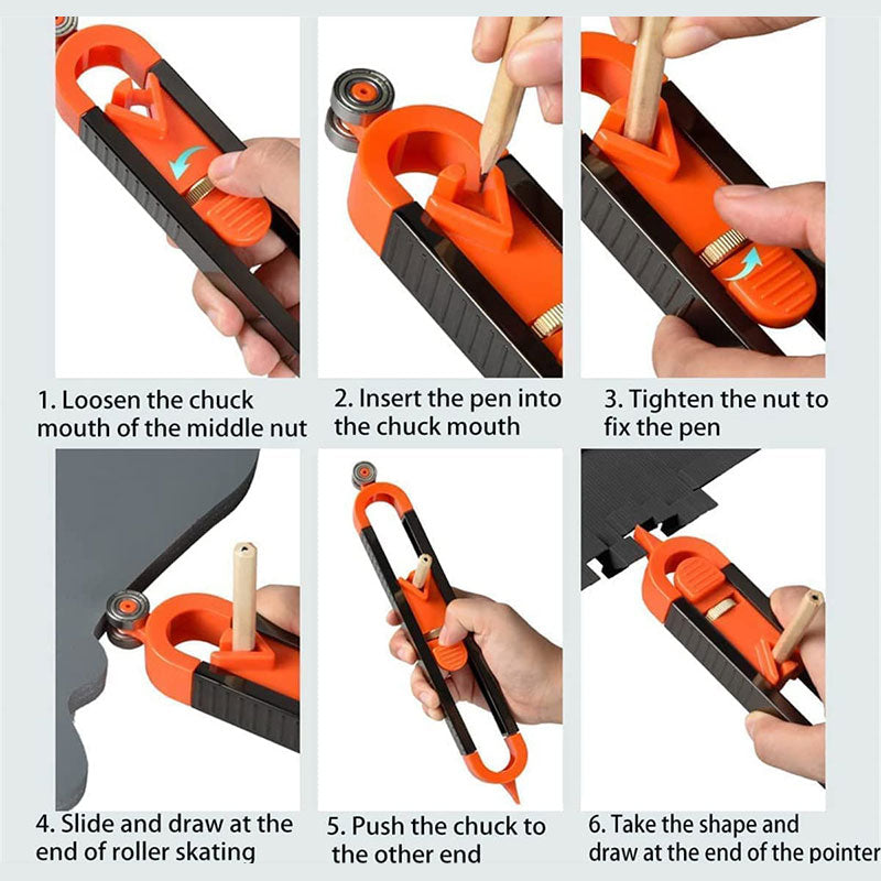 Multi-function Contour Taking Device
