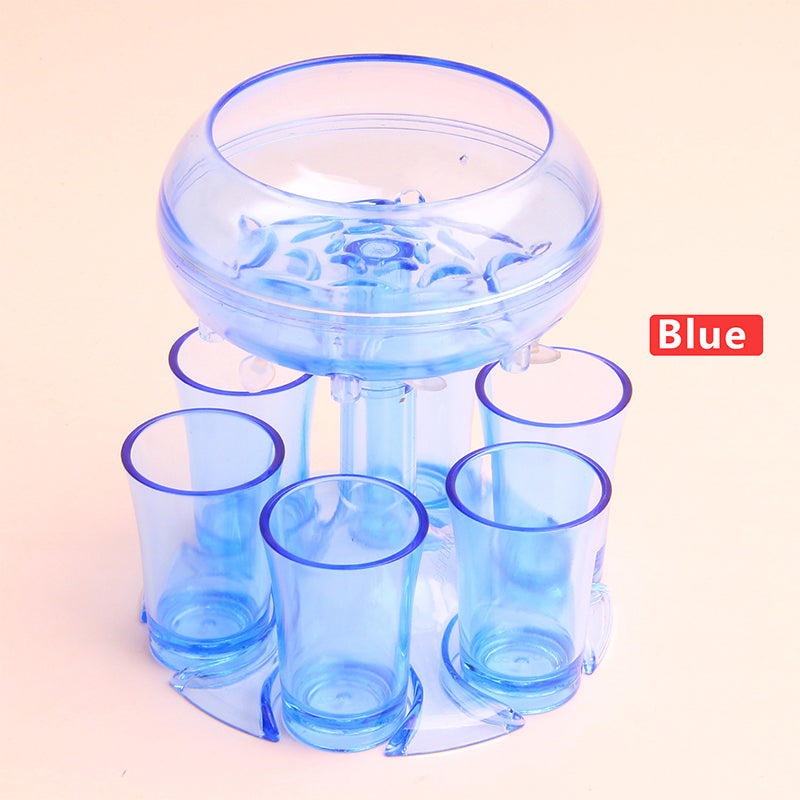 6 Shot Glass Dispenser And Holder,Bar Shot Dispenser,Cocktail Dispenser