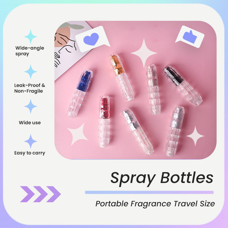 Portable Fragrance Travel Size Spray Bottles